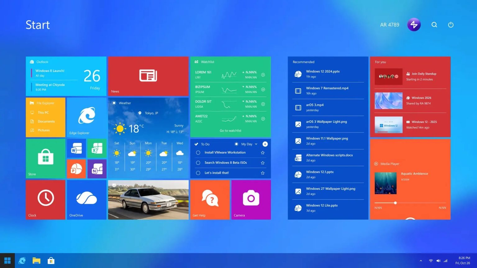 Ютубер дістав з труни та повністю переробив Windows 8