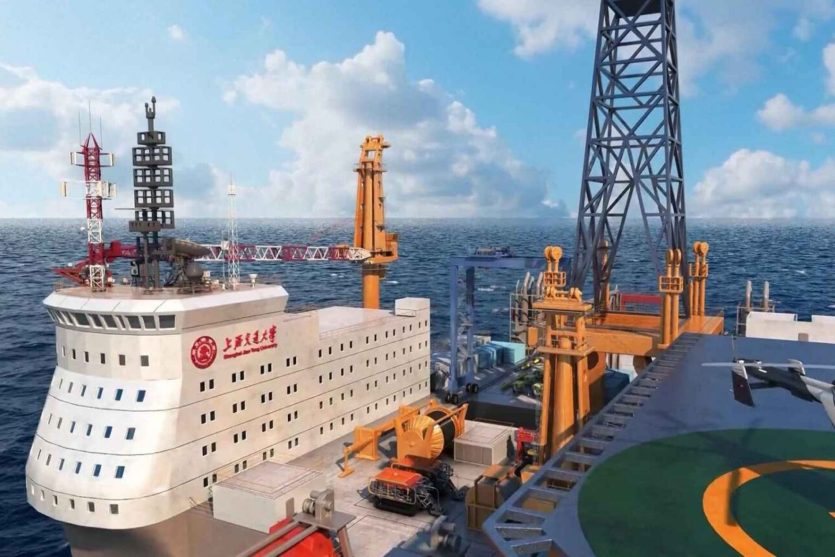 Китай прискорює будівництво плавучого острова для морських досліджень: платформа може запрацювати вже у 2028 році